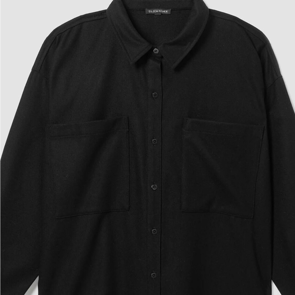 Eileen Fisher Wool Button Up - image 2